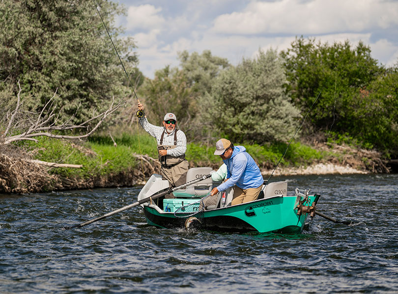 drift boat fly fishing