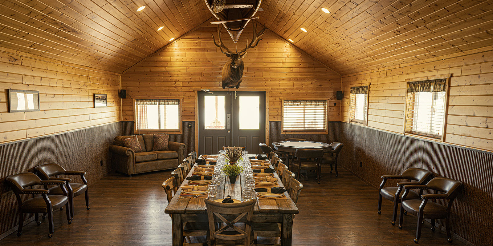Dining Room at Big Horn Valley Ranch